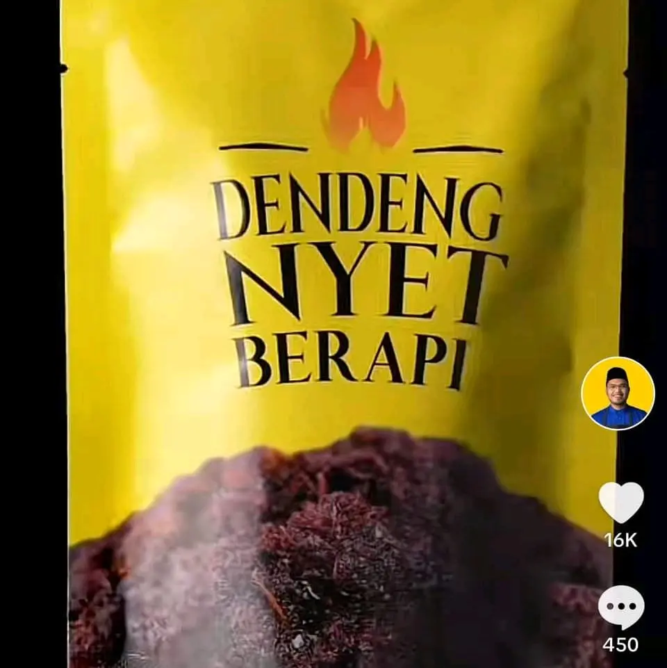 Dendeng Nyet Berapi by  Khairul Aming | Original SG instock