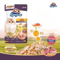 Gambar Kaniva Wet Food JUMBO 130gr - Makanan Kucing Basah - Tuna & Chicken dari Purrsona Kota Tangerang 5 Tokopedia