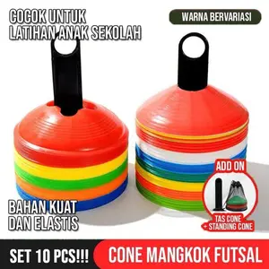 CONE MANGKUK BOLA KAKI FUTSAL TRAINING LATIHAN KUN MANGKOK MARKER