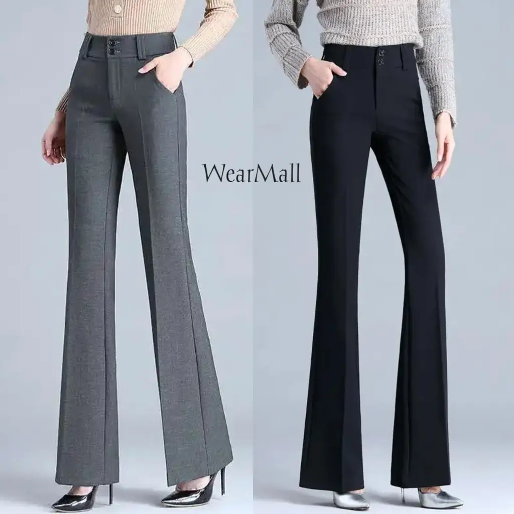 Celana Wanita │ Celana Kerja Cutbray / Celana Bahan Cutbray / Celana Kantor Cutbray Wanita Terbaru C012
