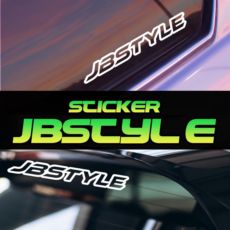JB STYLE STICKER VINLY / STICKER JB STYLE / STICKER KERETA / - TikTok ...