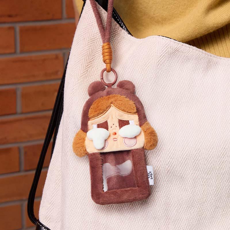 POP MART CRYBABY Crying Again Series-Card Holder Blind Box CRYBABY Tear Factory Series Plush Card Cover Blind Box Trendy Crying Baby Accessories Gift Toys Salary card 3