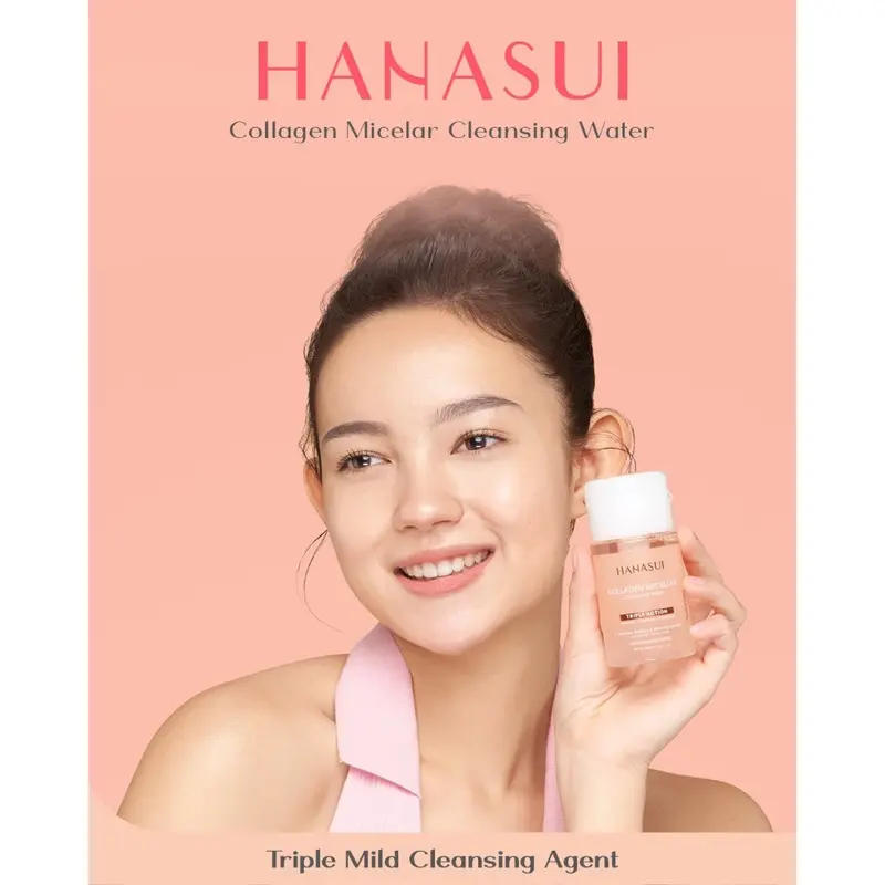 [De'Vea} HANASUI COLLAGEN MICELLAR CLEANSING WATER 4