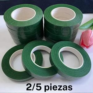 Cinta autoadhesiva para ramos de flores, cinta de papel para tallos de flores, material para decoración hecha a mano, suministros para bodas y floristerías