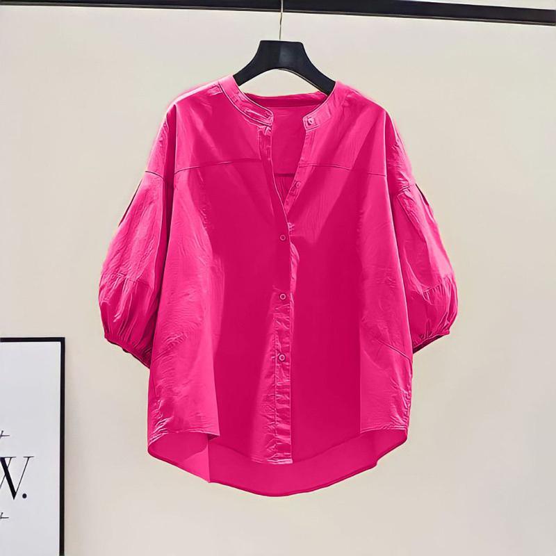 SAVIRA BLOUSE TRENDY / ATASAN WANITA LENGAN 7/8 KATUN POPLIN PREMIUM 365 5