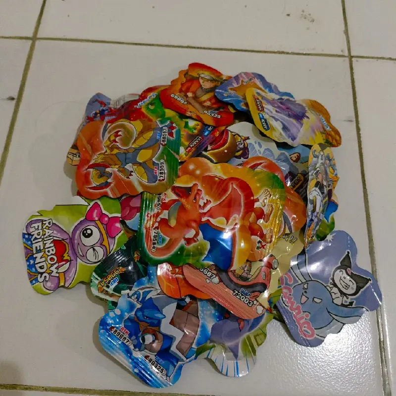 mainan bombag / bom boman injak 1 pak isi 100 pcs Toys 4