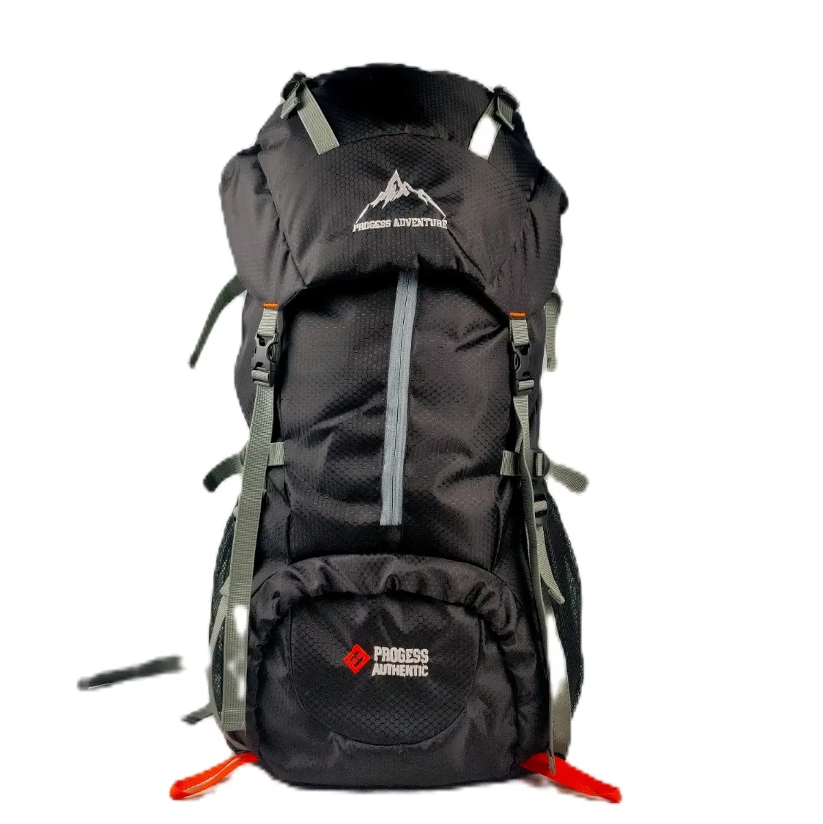 Tas Ransel Gunung Progress 60L Carrier Backpack Hiking Camping Outdoor Pria Wanita