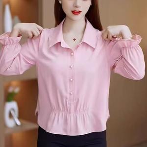 เสื้อสวมหัว แฟชั่นฤดูร้อน แขนกลาง ทรงหลวม เรียบหรู ดูอ่อนเยาว์ ทรงสลิมฟิต ดีไซน์สวยๆ สไตล์ต่างประเทศ สำหรับผู้หญิง ใหม่ในปี 2568