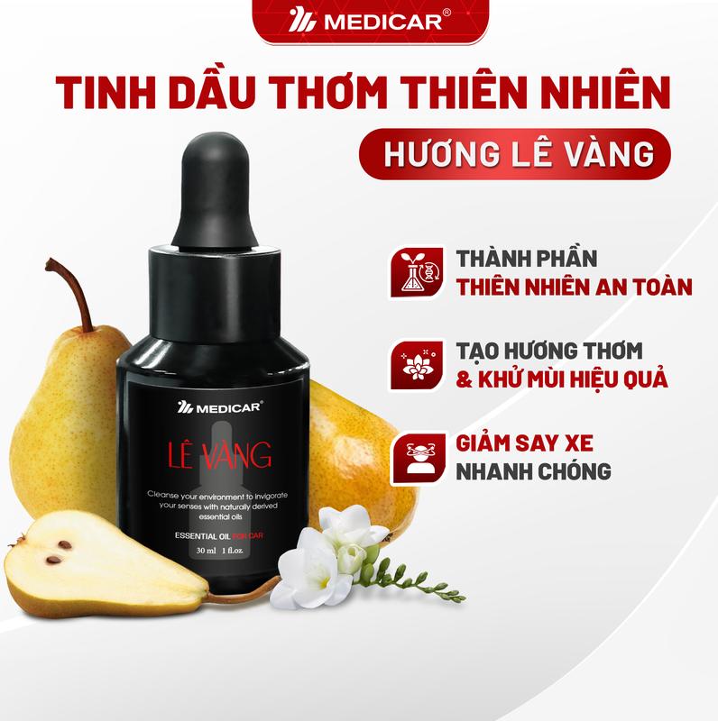 Tinh dầu Máy lọc không khí ô tô V2 - Hương thơm sang trọng, khử mùi xe hơi