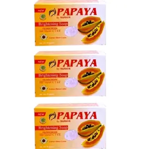 [1-PCS] SABUN PAPAYA BY MAMAYA SABUN BRIGHTENING SOAP ORIGINAL