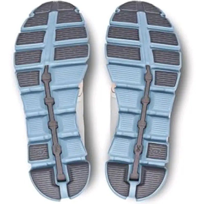 On cloud on 5 ice prairie pink/blue-sepatu lari wanita 5