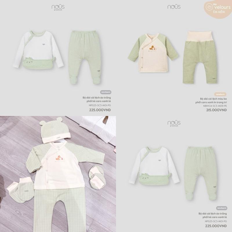 Bộ quần áo NOUS THU ĐÔNG  Nous Newborn cho bé