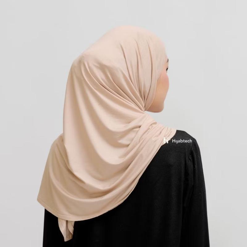 Hijabtech ICY-Touch Pashmina Instan Hijab Tencel Antibakteri Sensasi Dingin Dikulit Muslim Soft 6