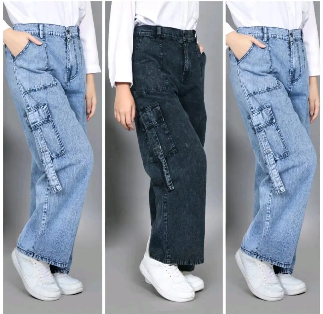 KULOT JEANS ANAK POLOS USIA 3-17TH