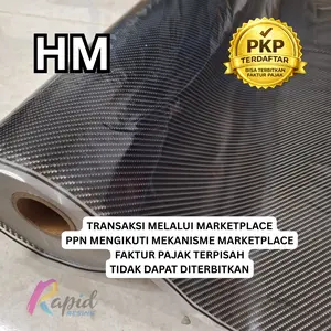 WTP Carbon Water Transfer Printing Film Stiker HM