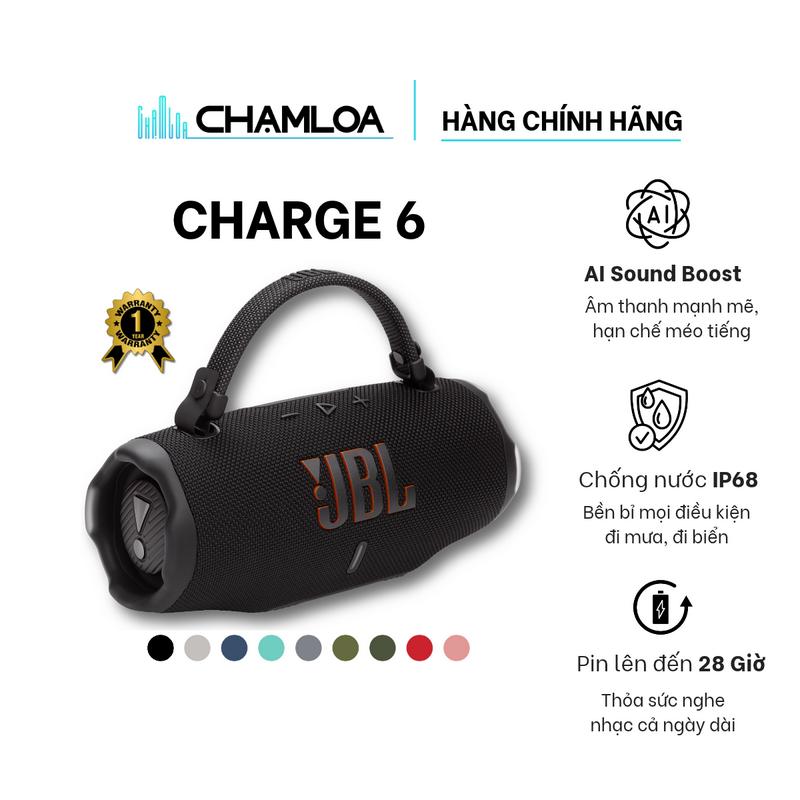 Loa Bluetooth JBL Charge 6