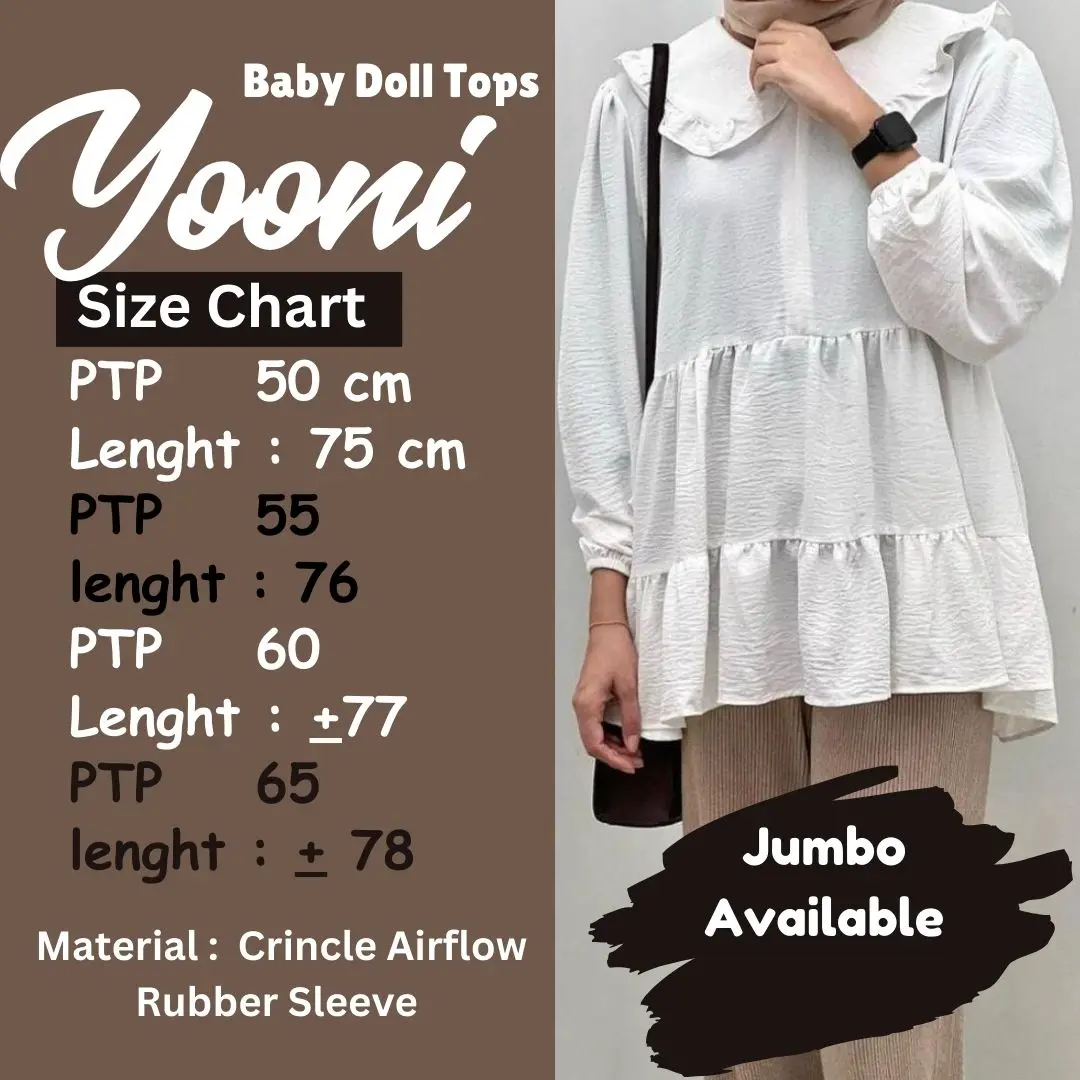 14 -YOONI - BABY DOLL BLOUSE -  Top Womenswear