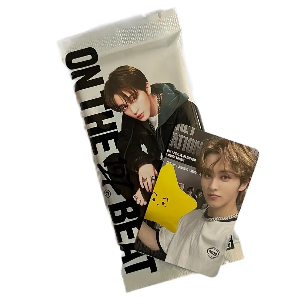 MARK (SEALED - ALBUM & POB) NCT 127 WALK ALBUM (CREW CHARACTER CARD VER.)