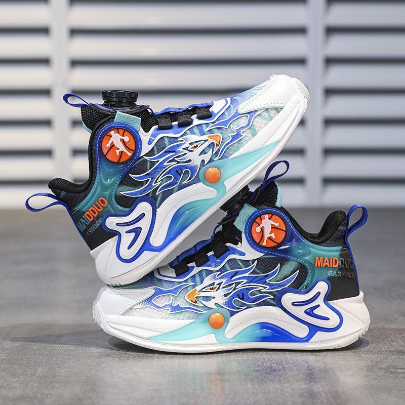 (COD)iFans Sepatu Sneakers Anak Sepatu Kets Ankle Anak Sepatu Olahraga Anak Laki Laki Ringan Breathable 6-15 Tahun 6