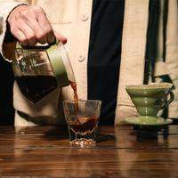 Gambar Otten x Hario - Paket V60 Dripper 01 Glass Coffee Server 360ml Set Paper Filter + Kopi Arabica Robusta 4pack dari Otten Coffee Medan Kota Medan 3 Tokopedia