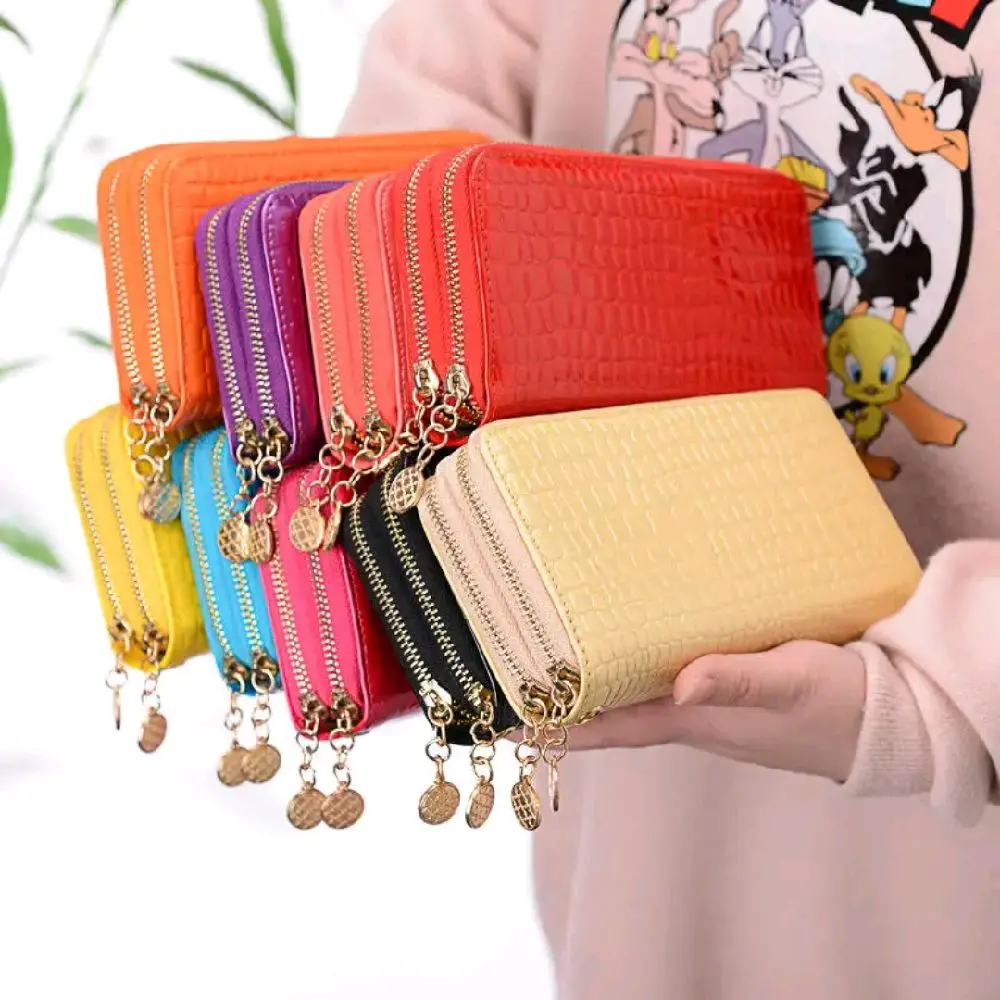 Dompet croco wanita fashion
