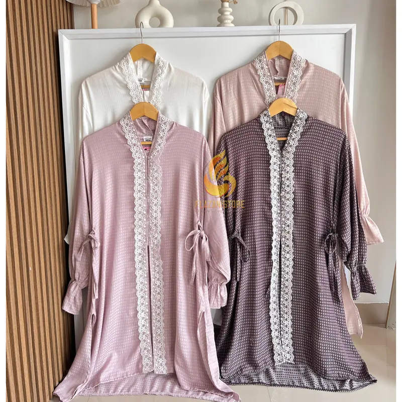 Kaluna Tunik Kebaya - Tunik Kutubaru Jaguard Viscose - Atasan Kebaya 8