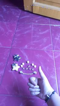 Product Review of UMINIY Aksesoris Sandal Permata DIY Hiasan Bintan/Aksesoris Sandal Kartun Lucu/Aksesoris Sandal 3D/ Jibbitz Aksesoris Terlaris from s**a a**k n** w**a 1