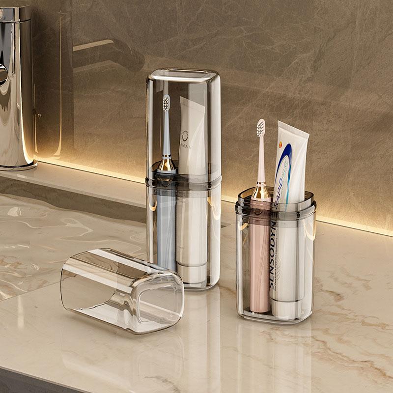 Cốc Súc Miệng Du Lịch, Bộ Rửa Cầm Tay Cốc Bàn Chải Đánh Răng, Hộp Đựng Bàn Chải Đánh Răng Điện Hộp Đựng Đi Chuyến Đi Du Lịch Nhà Tắm