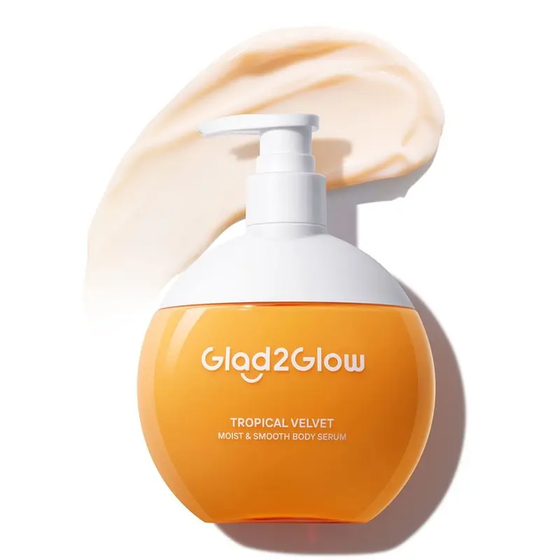 GLAD2GLOW Tropical Velvet Moist & Smooth Hand Body Serum 300ml 4