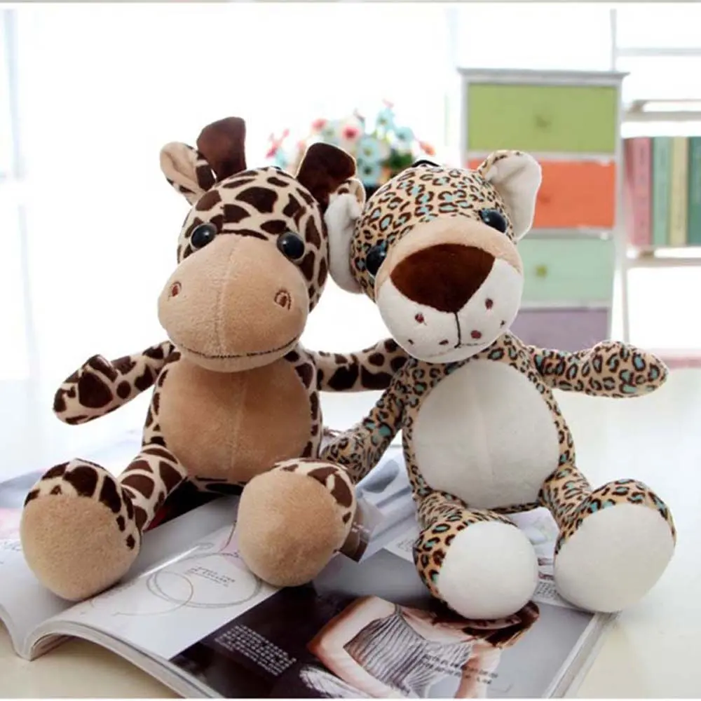 Giraffe Đồ Trang Trí Nhà Cửa, 25CM, Thú Nhồi Bông Da Báo, Đồ Chơi Nhồi Bông, Đồ Chơi Động Vật Nhồi Bông, Búp Bê Động Vật Nhồi Bông, Quà Tặng Trẻ Em