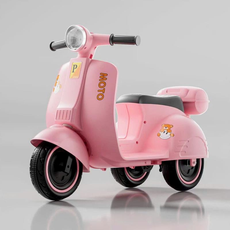 Xe máy vespa cho bé Xe máy điện trẻ em sử dụng chân ga Q518