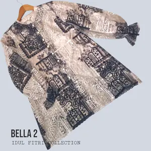 LAAV ALL NEW BELLA OUTER TUNIK OUTER COCOK UNTUK KONDANGAN HARGA MURAH DESAIN MEWAH SIMPLE ELEGAN Muslim Wanita Motif Cardigan Atasan Cantik Baju Kancing