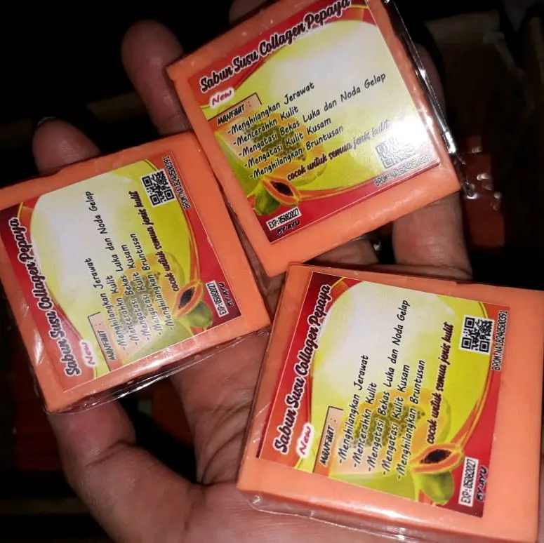 Sabun Susu Collagen ,Sabun Pemutih Badan by Ayu 2