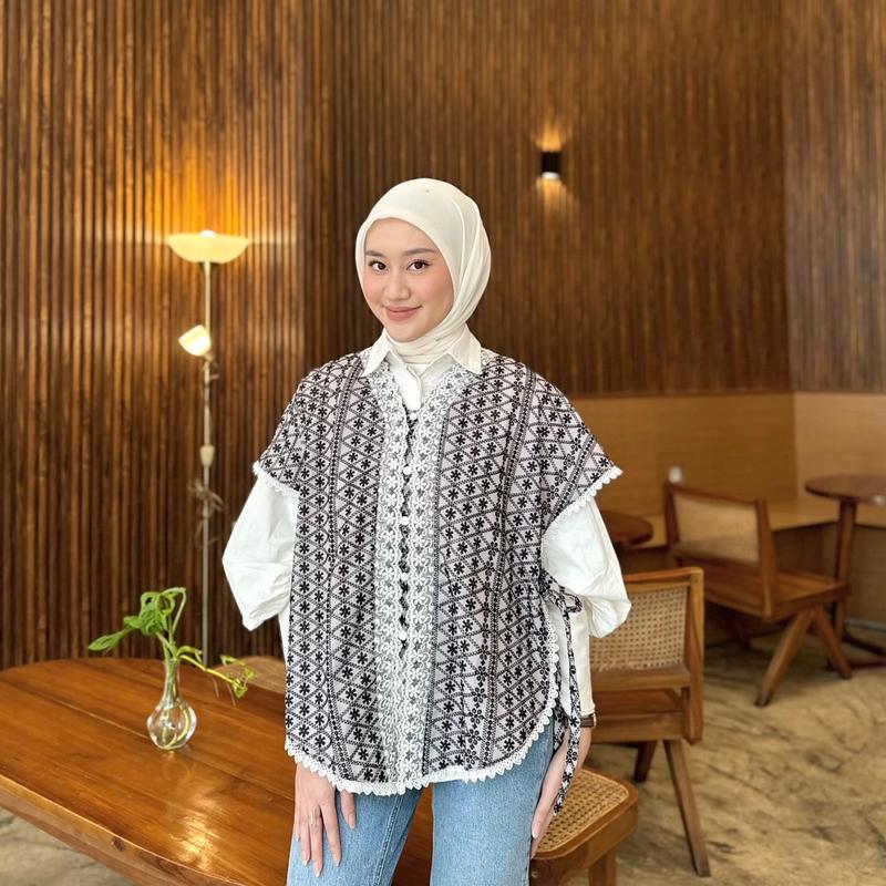 Kiara Outer / Vest Kemeja / Outer katun 3