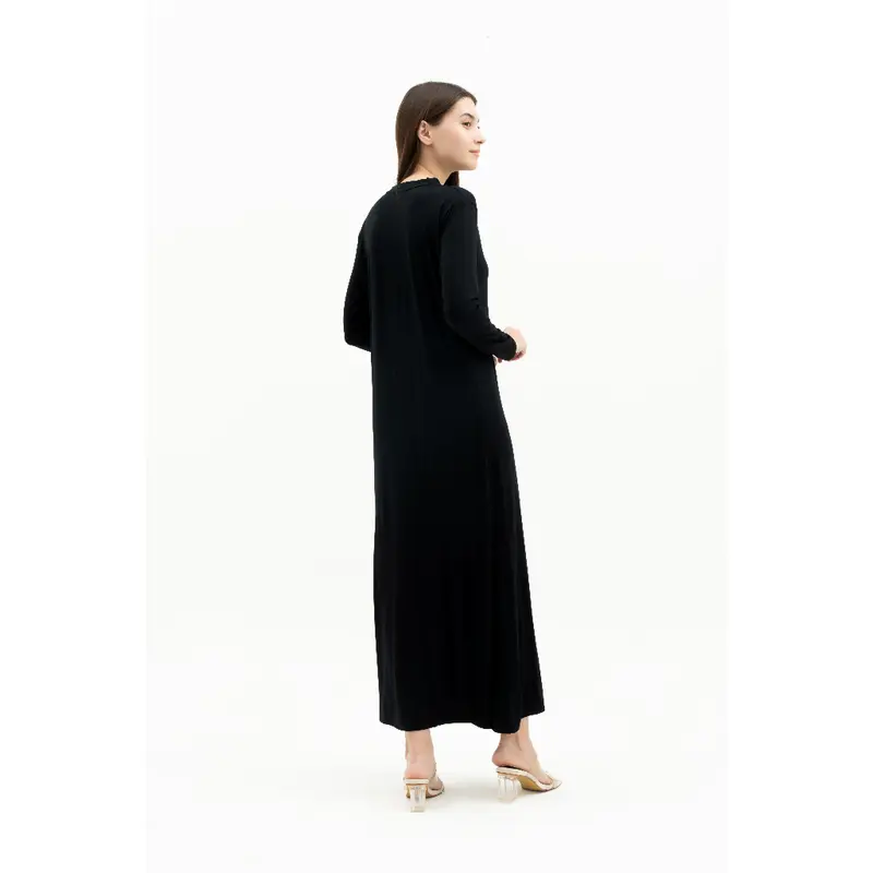 INNERLY Inner Dress Lengan Panjang Manset Gamis Wanita Daleman Baju Rayon 5