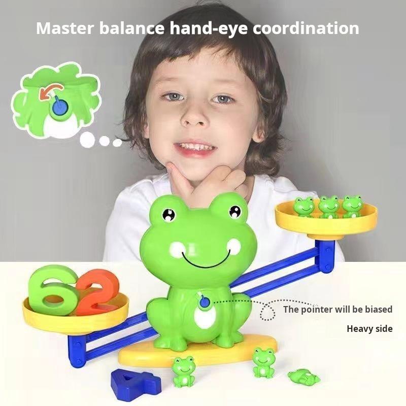 Children's frog scale, logical thinking training, learning mathematics ...