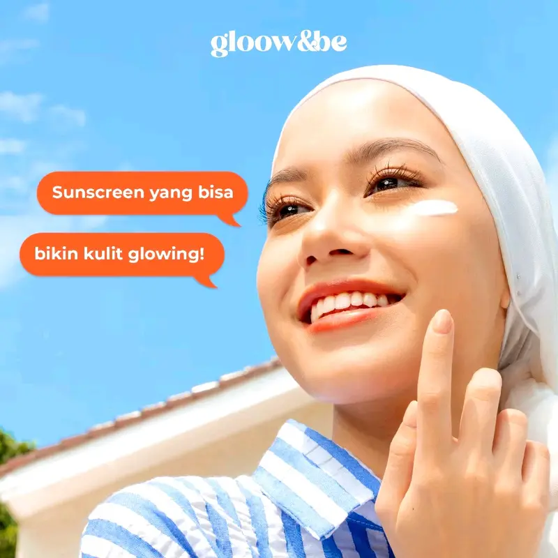 Gloow&be Glass Skin Sunscreen SPF40 PA+++ 1