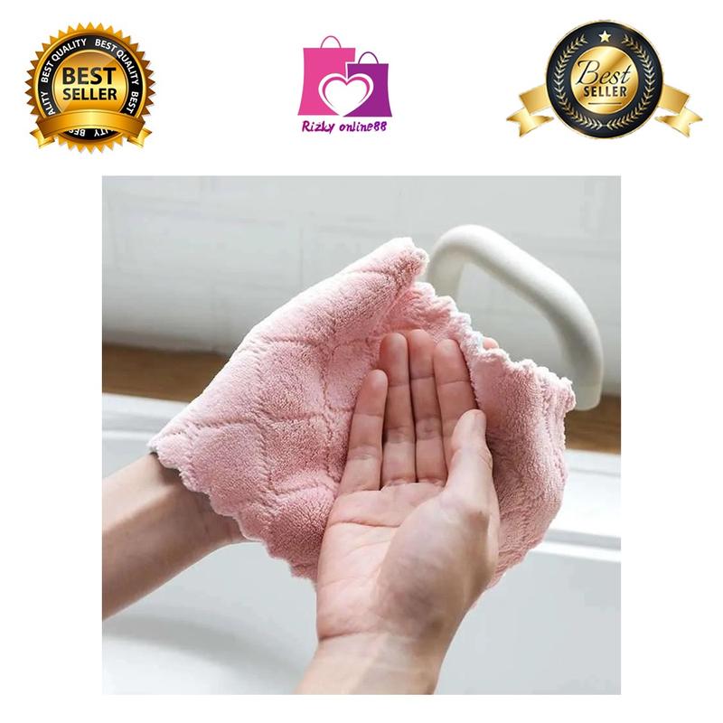 rizkyonline88 kain lap microifiber kain lap dapur kain serbet 6