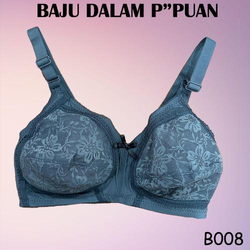 BAJU DALAM P"PUAN B008 GOOD QUALITY SIZE:36-54 TAKDA BESI COTTON KAIN Bra 2
