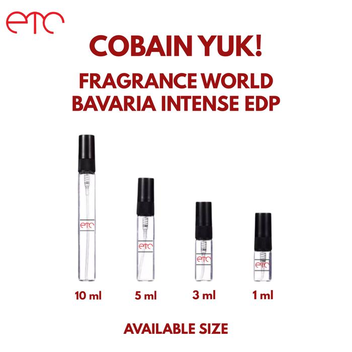 Gambar DECANT Parfum Fragrance World Bavaria Intense EDP for Men - 1ml dari ETC Official Store Kota Administrasi Jakarta Selatan Tokopedia