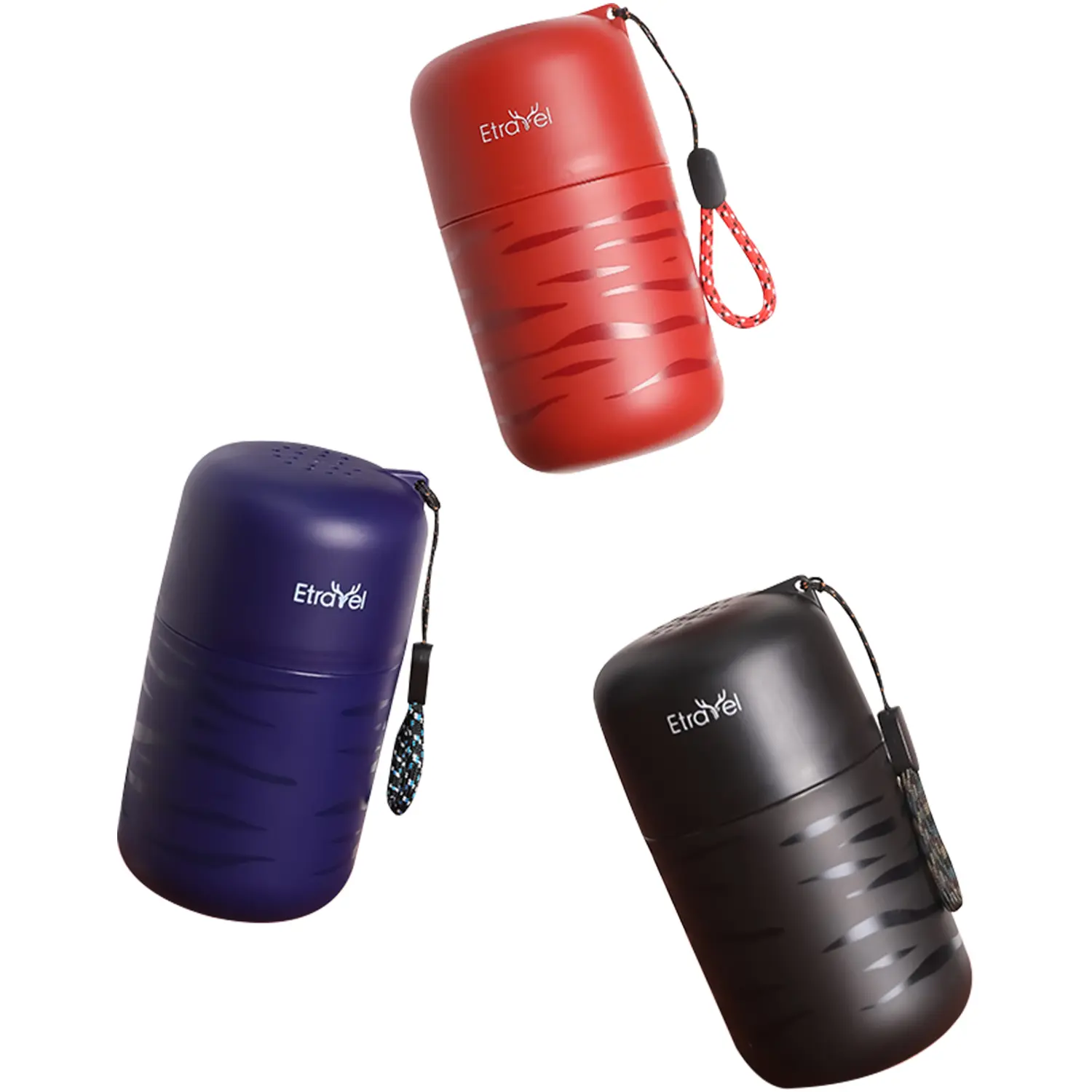 Travel Mouthwash Cup and Toiletry Cup Set, Portable for Trips, a Compact Four-in-One Set including a Toothbrush Cup and a Toothbrush Storage Box