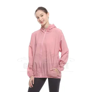 GRACIOUSTYLE - Jaket Parasut Olahraga Wanita Sport Jogging Lari Running Gym Fitnes Yoga Zumba Jaket Sauna Bahan Despo Premium Cepet Kering