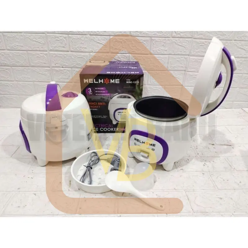 Rice Cooker Welhome 1,2 liter WRC-1211 Magic Com 3in1 Multifungsi 2