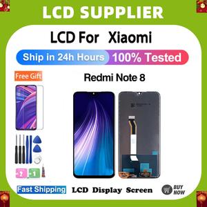 FOR Redmi Note 8  LCD Phone  Touch Screen Display Frame Assembly for Replacement Accessory