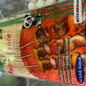 Tusuk sate merk panda ukuran panjang isi 500g harga termurah