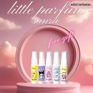 PARFUM SANRIO ISI 5 PCS 30 ML+ FREE GIFT EDISI SANRIO+ FREE BOX/PARFUM TRAVEL /PARFUM KECIL/PARFUM CEWEK/PARFUM VIRAL/PARFUM WANGI/PARFUM/ BARANG IMUT/BARANG VIRAL