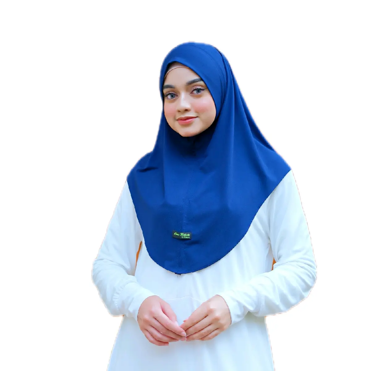 JILBAB BERGO INSTAN NON PET JERSEY KOREA SIZE M NYAMAN,TEBAL
