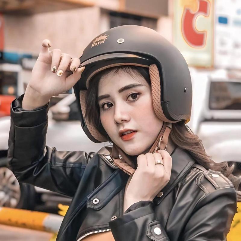 Mũ Bảo Hiểm 3 4 Kính Âm Che Full Mặt - Nón Bảo Hiểm Thời Trang - Royal M139 - Nhiều Màu - Size M,L,XL Helmet M20KA