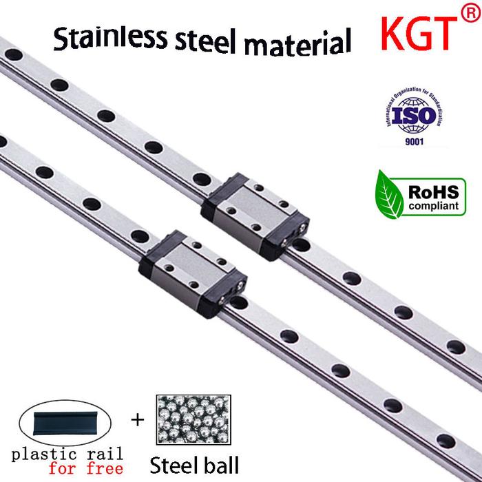 Jual Stainless Steel Linear Guide MGN7 MGN12 MGN15 MGN9 Block 30mm to ...