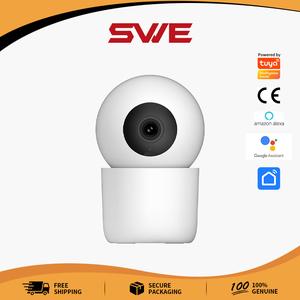 กล้อง Doodle อัจฉริยะ, SWE, ความละเอียดสูง 300W, กล้องแพนหมุน, เครื่องเขยื้อน, การตรวจสอบโทรศัพท์มือถือระยะไกล, โต้ตอบคู่, กล้องมองกลางคืนไร้สาย เหลือง